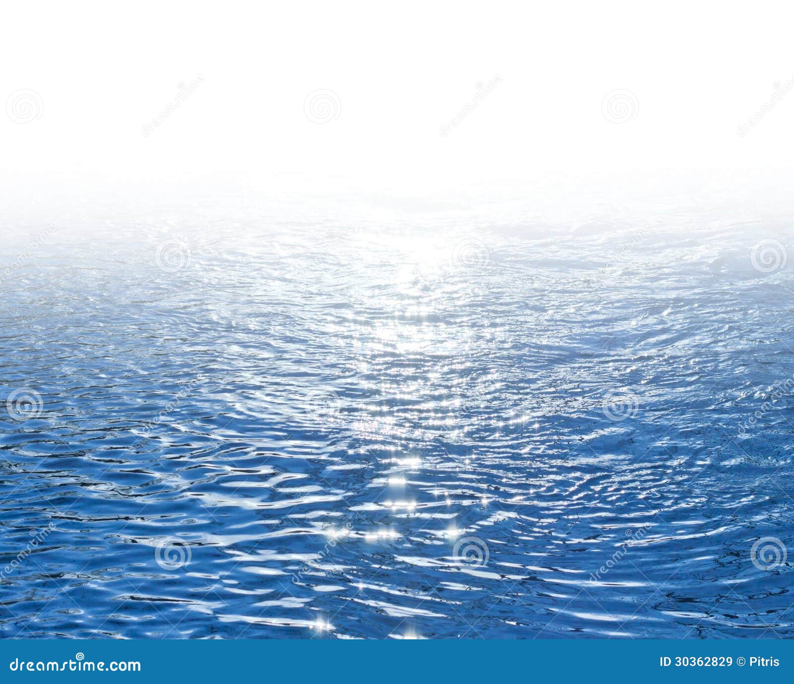 Blue Shimmering Seawater Background Royalty Free Stock Images - Image ...