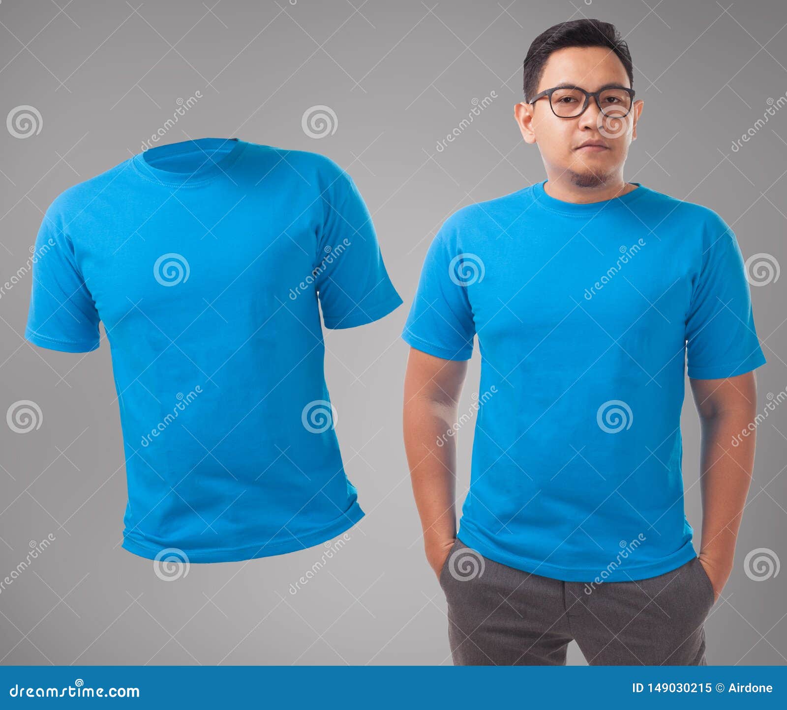 Blue Shirt Design Template stock image. Image of sleeve - 149030215