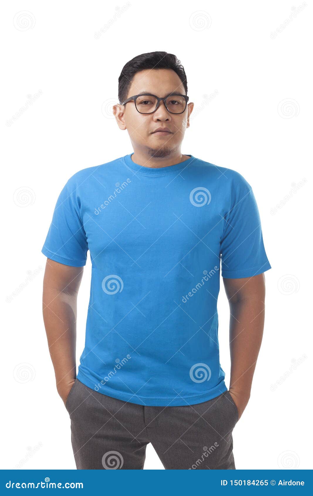 Blue Shirt Design Template stock image. Image of empty - 150184265