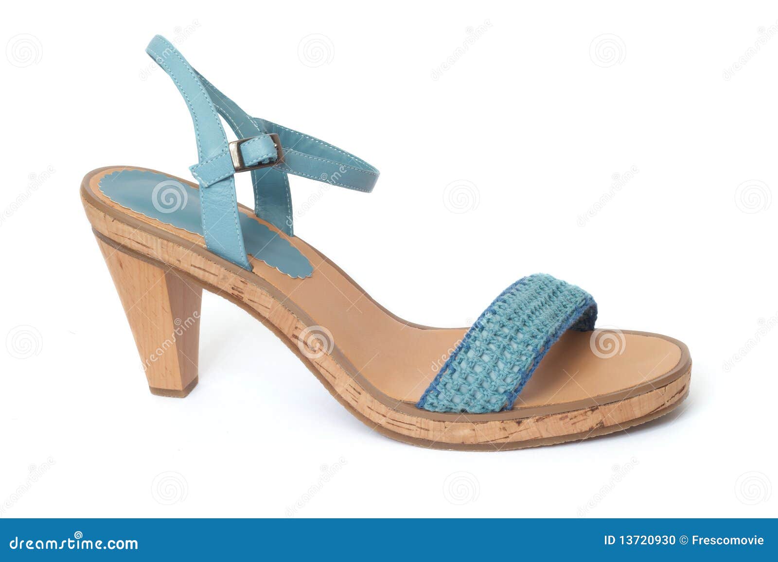 Blue shoe stock photo. Image of clothing, female, beautiful - 13720930