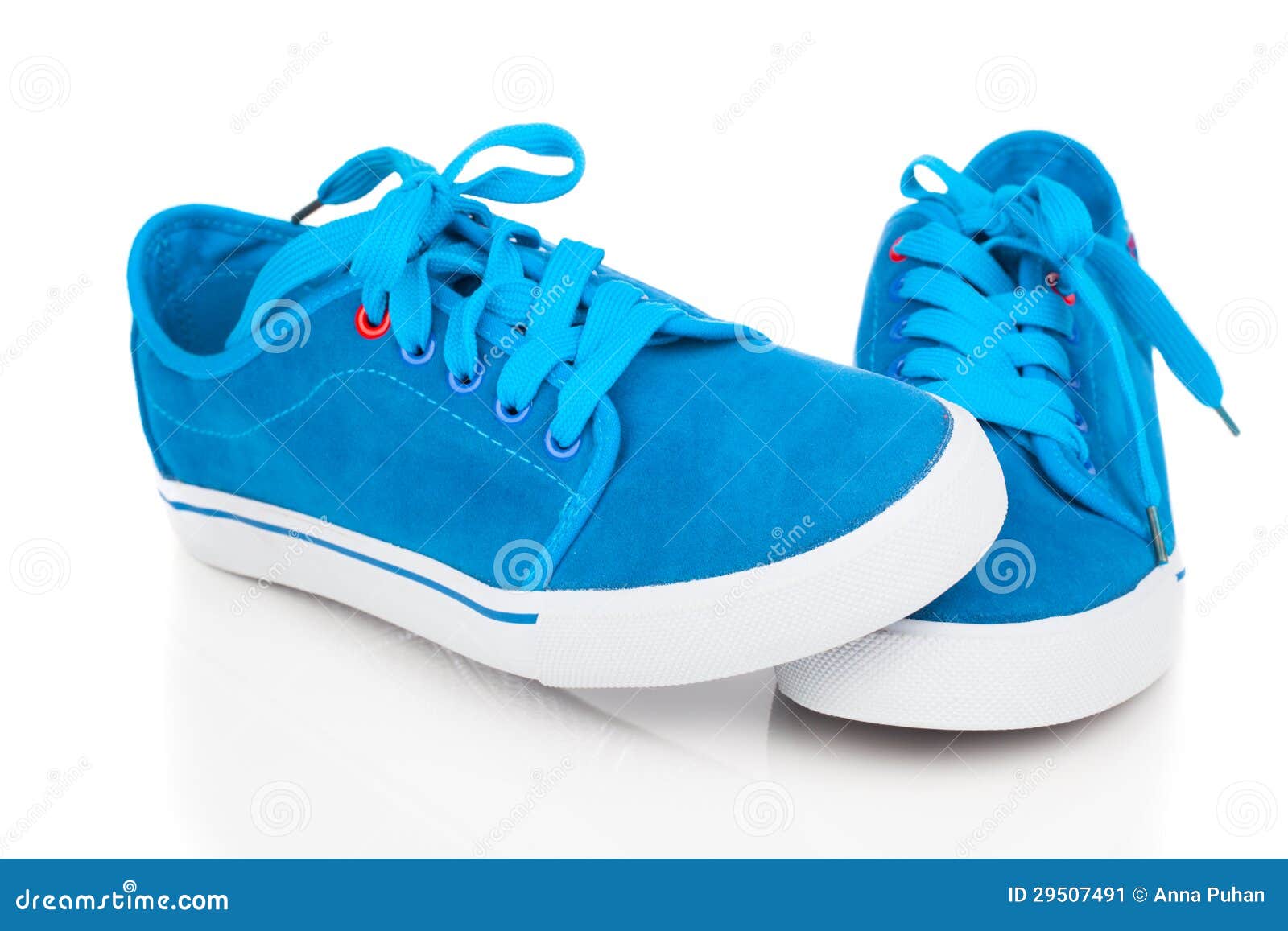 Blue shoes stock image. Image of modern, basketball, retro - 29507491