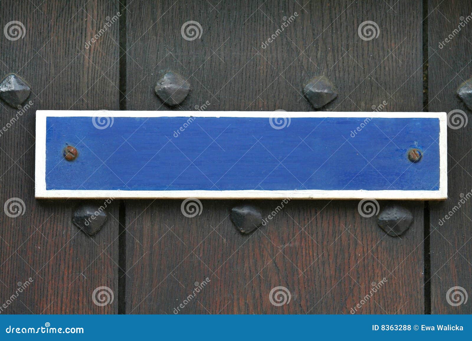 Blue Sign Board Displaying The Word Gallery RoyaltyFree Stock