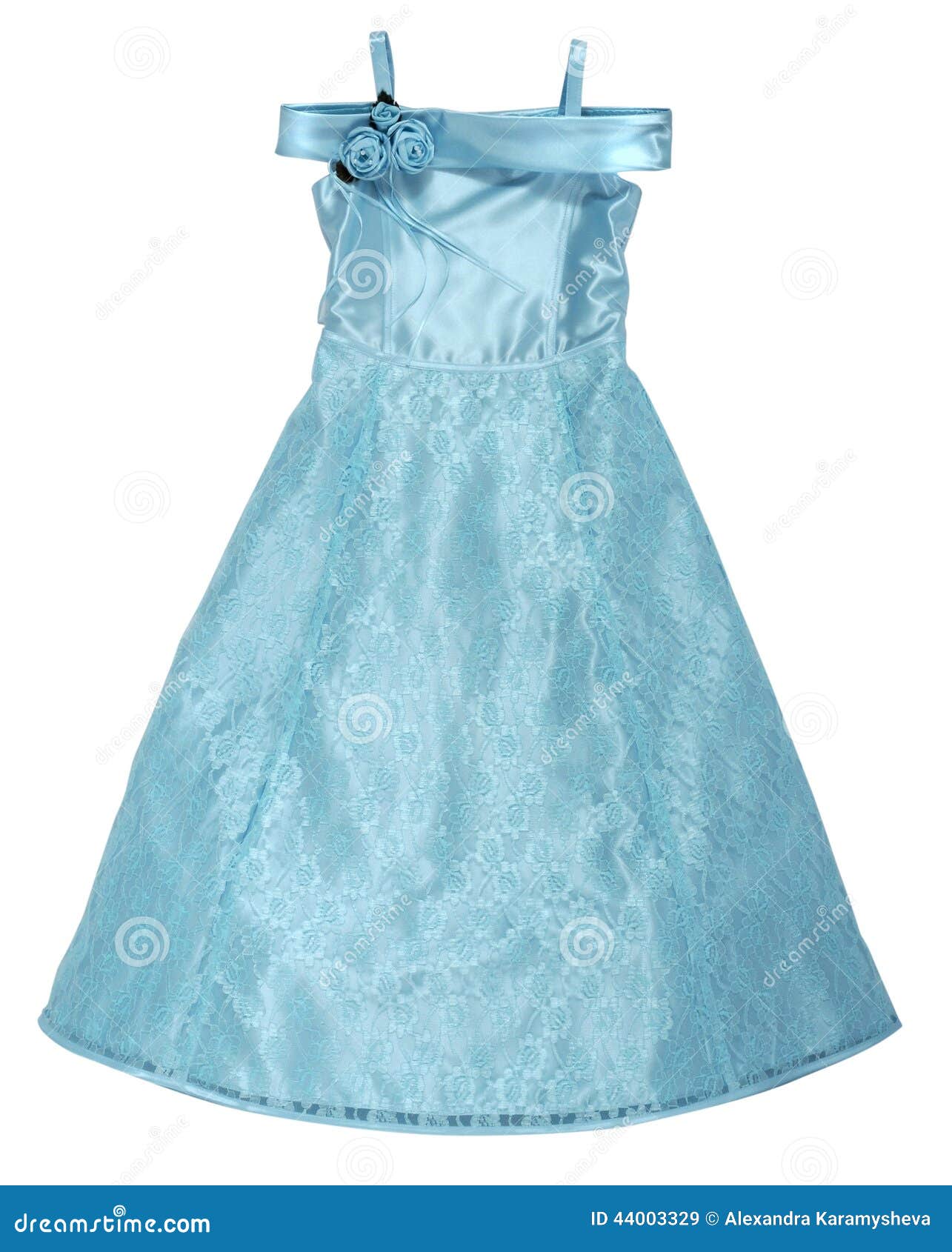 Blue silk dress stock image. Image of holiday, model - 44003329