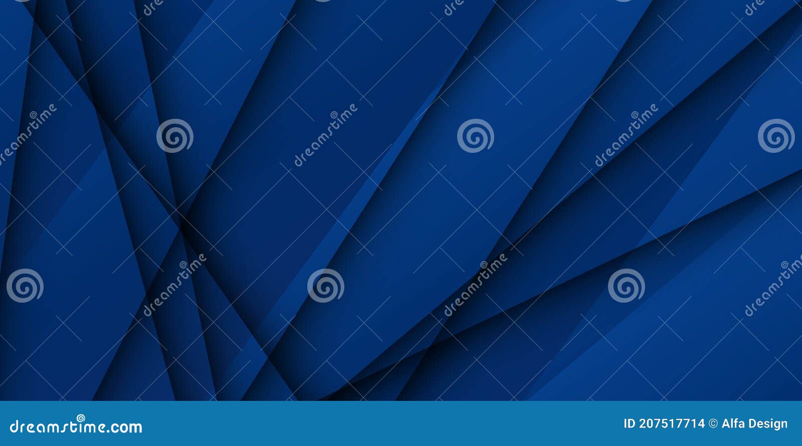 Blue Silver Background. Abstract Banner  Elegant Dark Silver