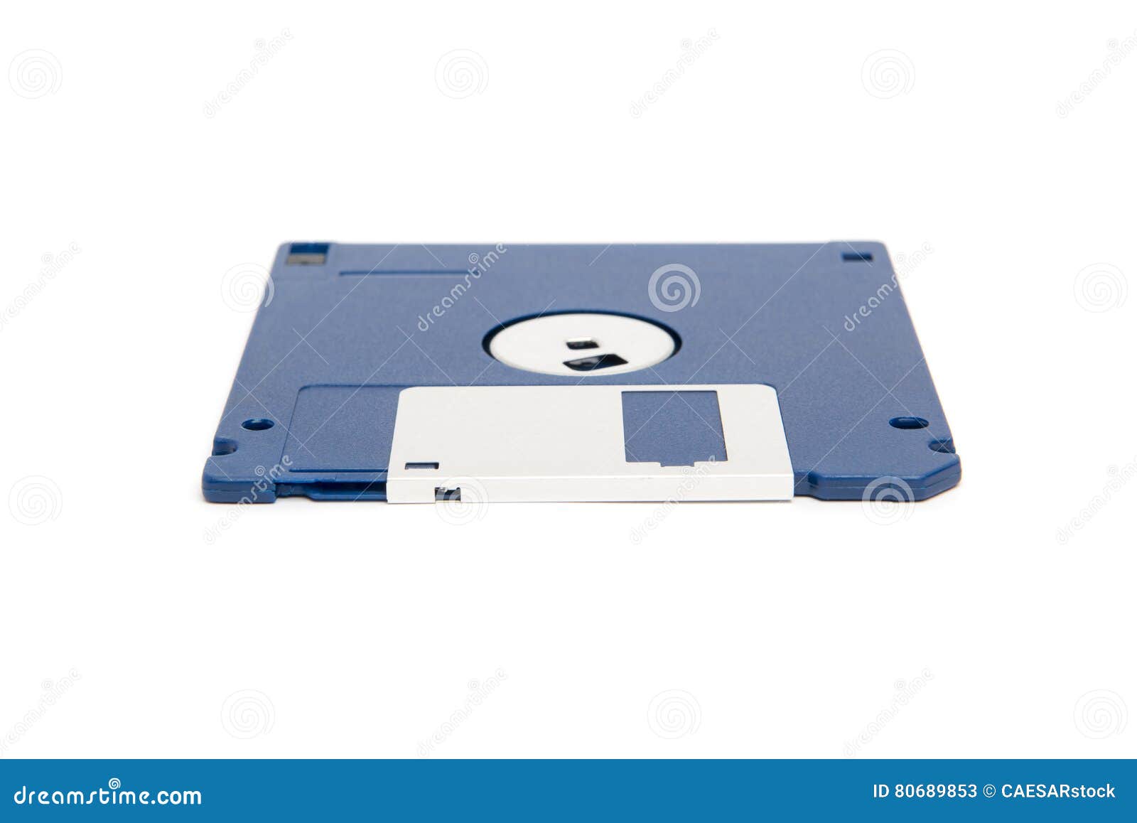 blue and silver floppy disk