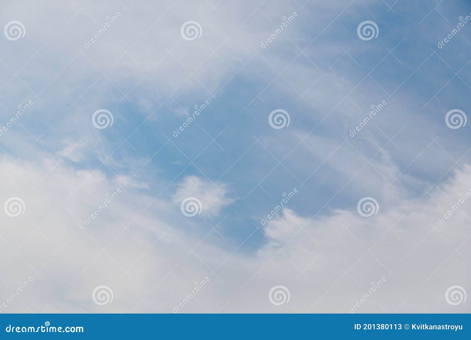 blue sky with cirro cumulus white clouds. sky background