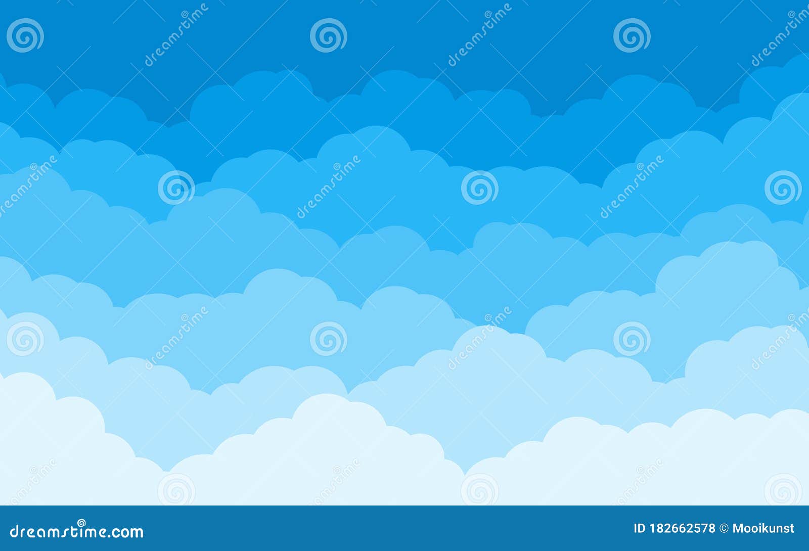 Blue Sky Clouds Flat Cartoon Background Vector Stock Vector - Illustration of artwork, nature: 182662578 Blue Sky Clouds Flat Cartoon Background Vector Stock Vector - Illustration of artwork, nature: 182662578