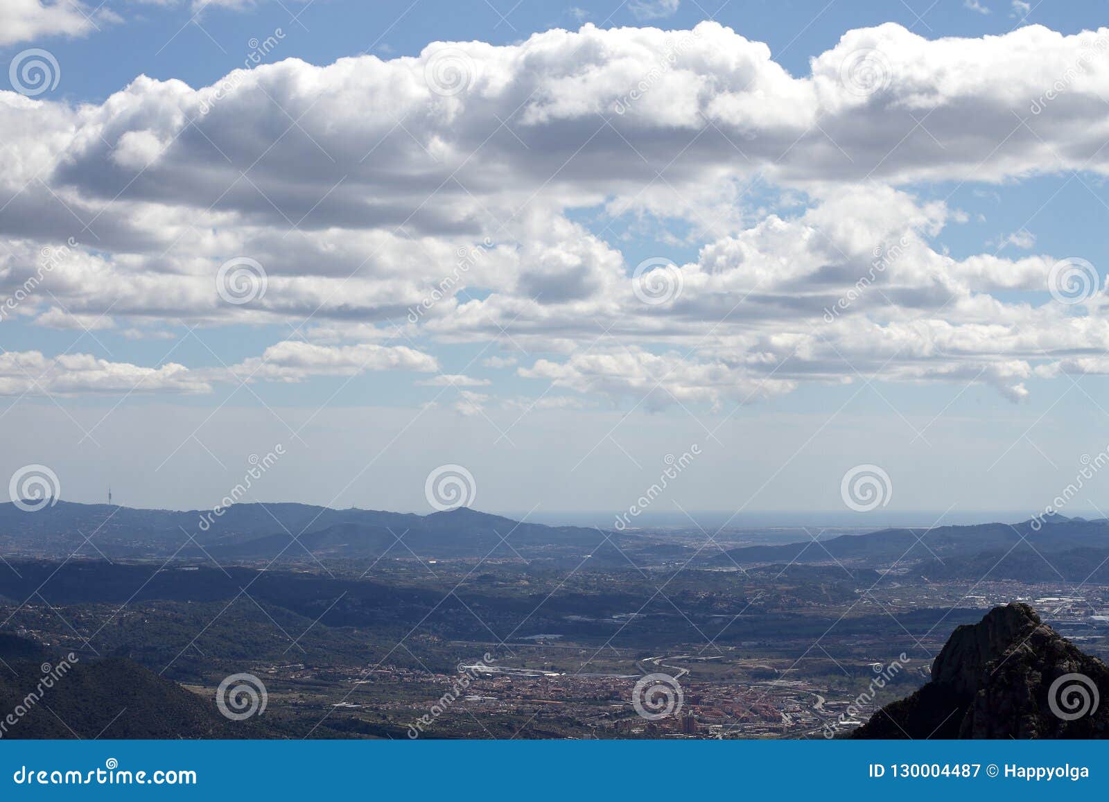 blue sky and hills