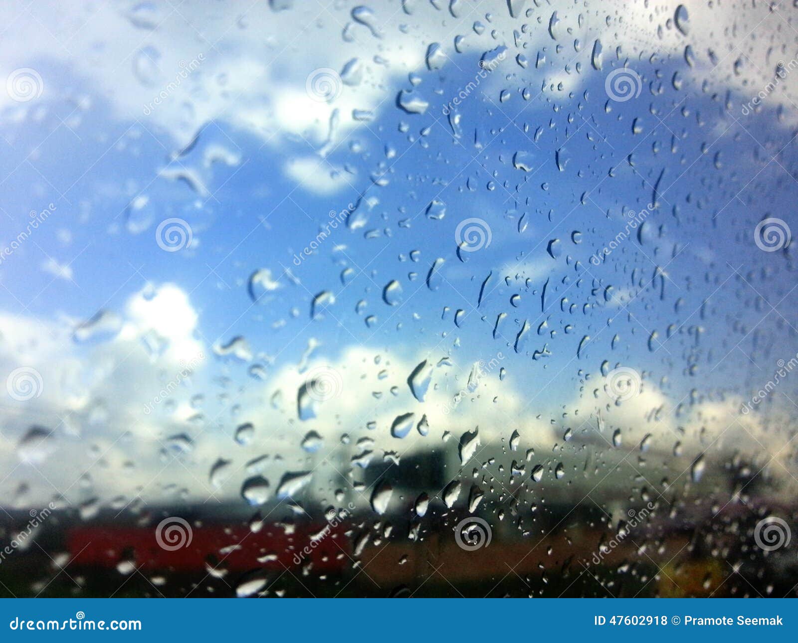 Blue sky after the rain stock photo. Image of heaven 47602918