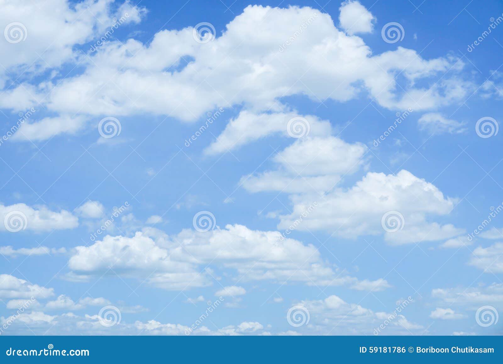Blue Sky stock photo. Image of background, cloud, sunny 59181786