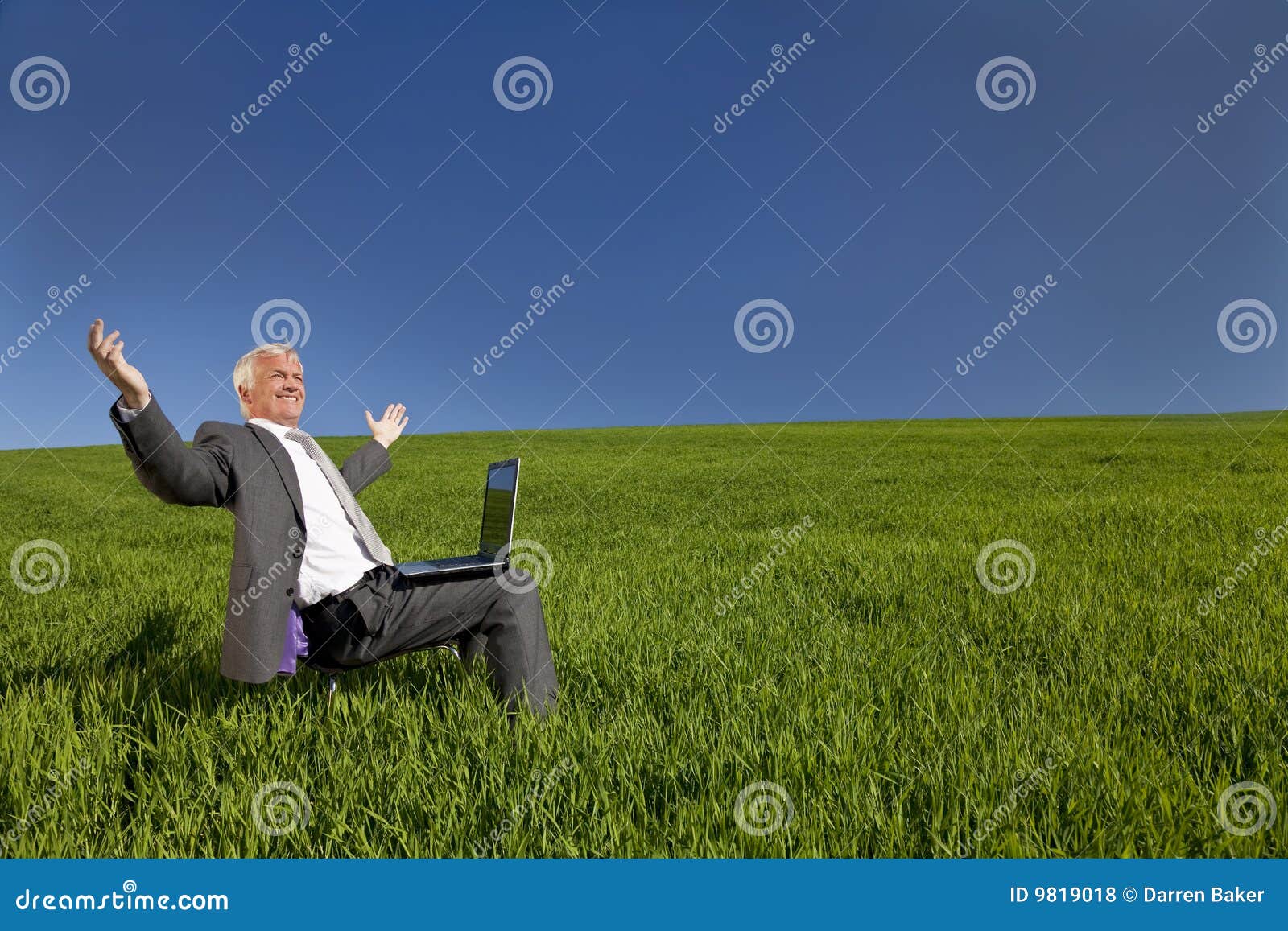 Blue Sky Thinking stock photo. Image of leader, outside 9819018
