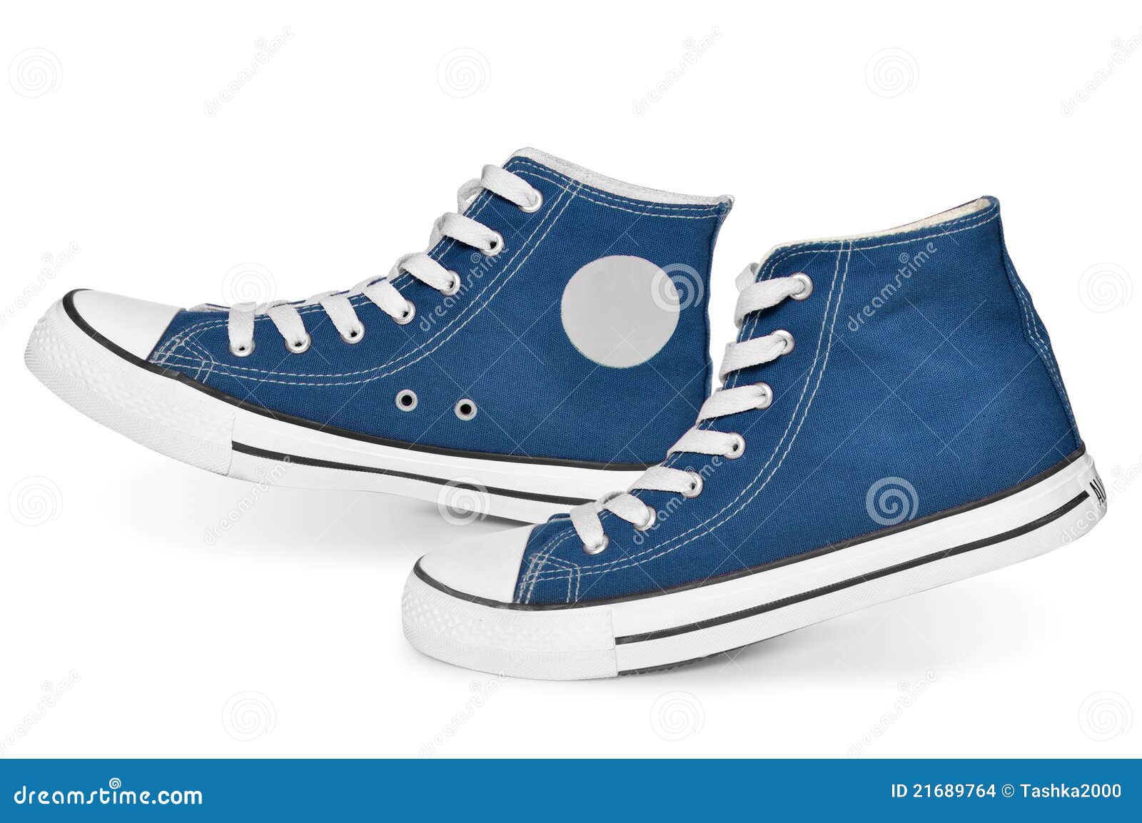 Blue sneakers stock photo. Image of grunge, retro, background - 21689764