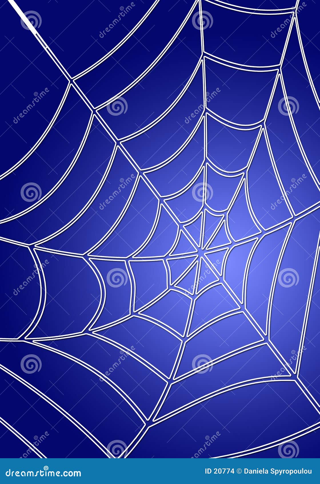 spiderman blue background