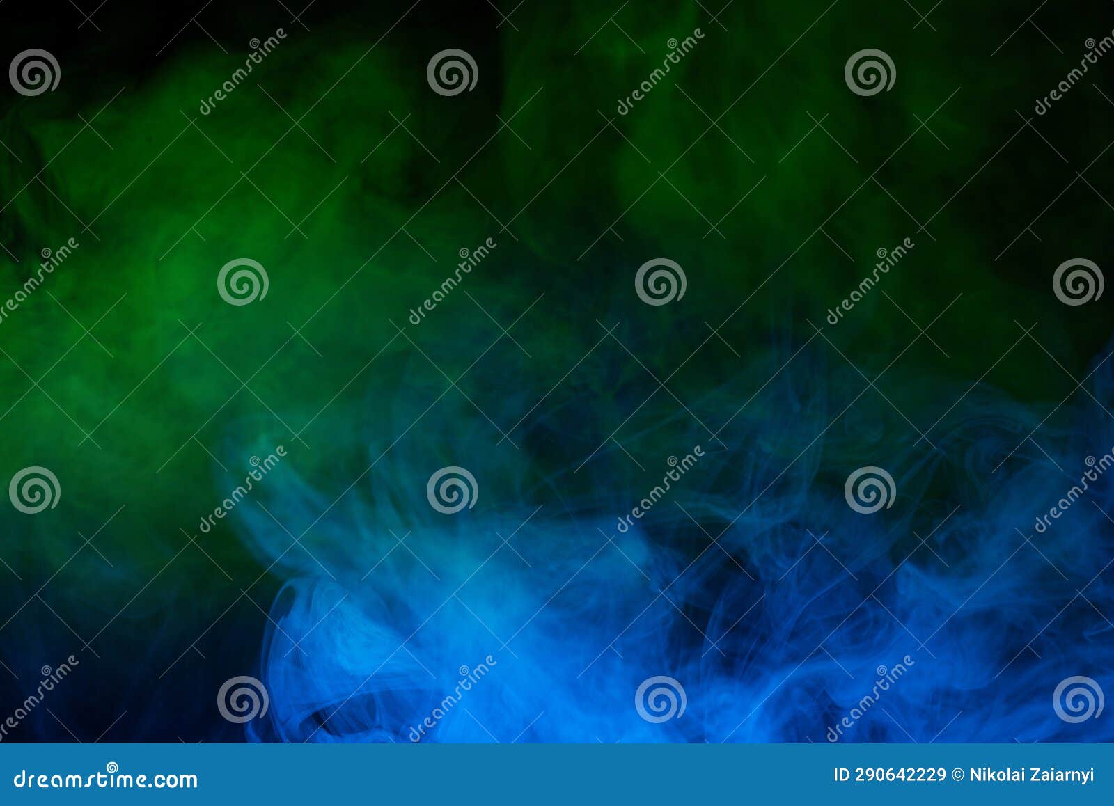 Blue Steam on a Black Background Stock Image Image of transparent