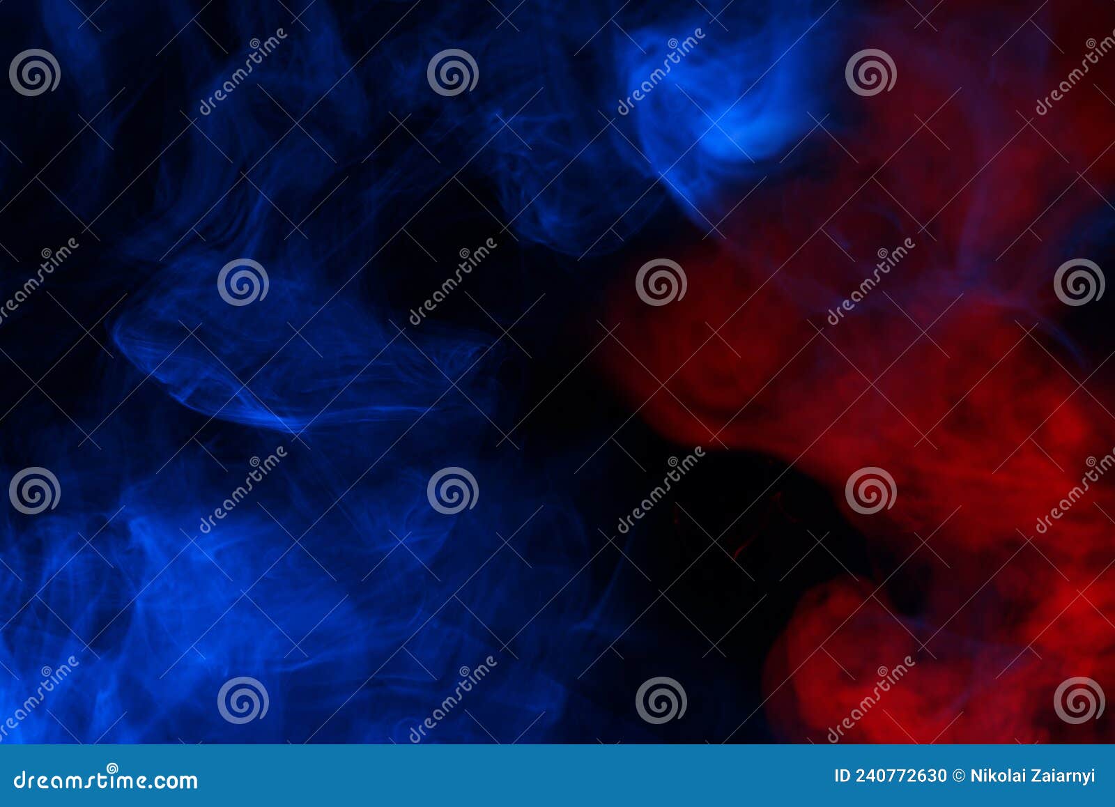 Blue Steam on a Black Background Stock Photo Image of isolated, swirl