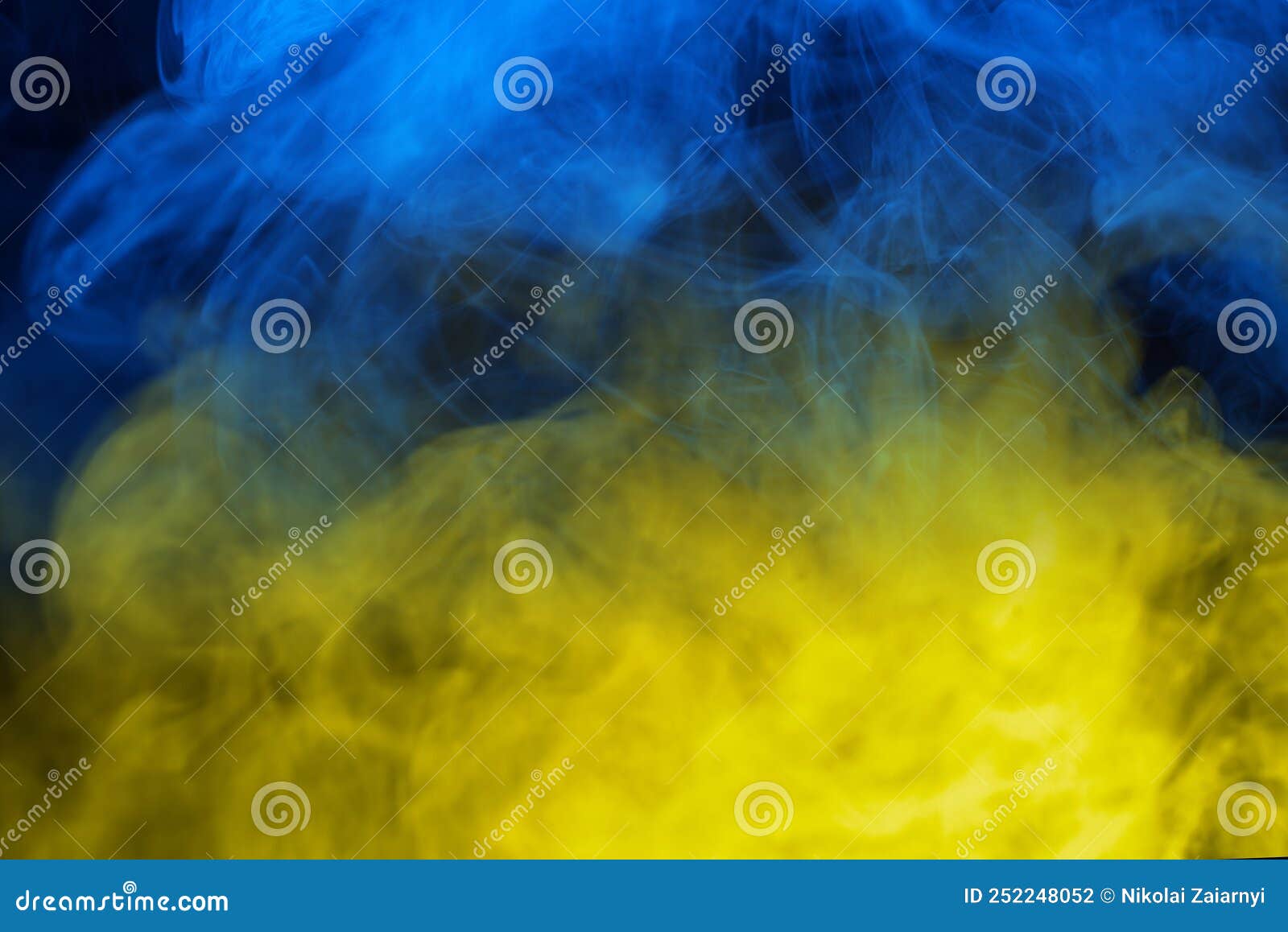 Blue Steam on a Black Background Stock Photo Image of texture