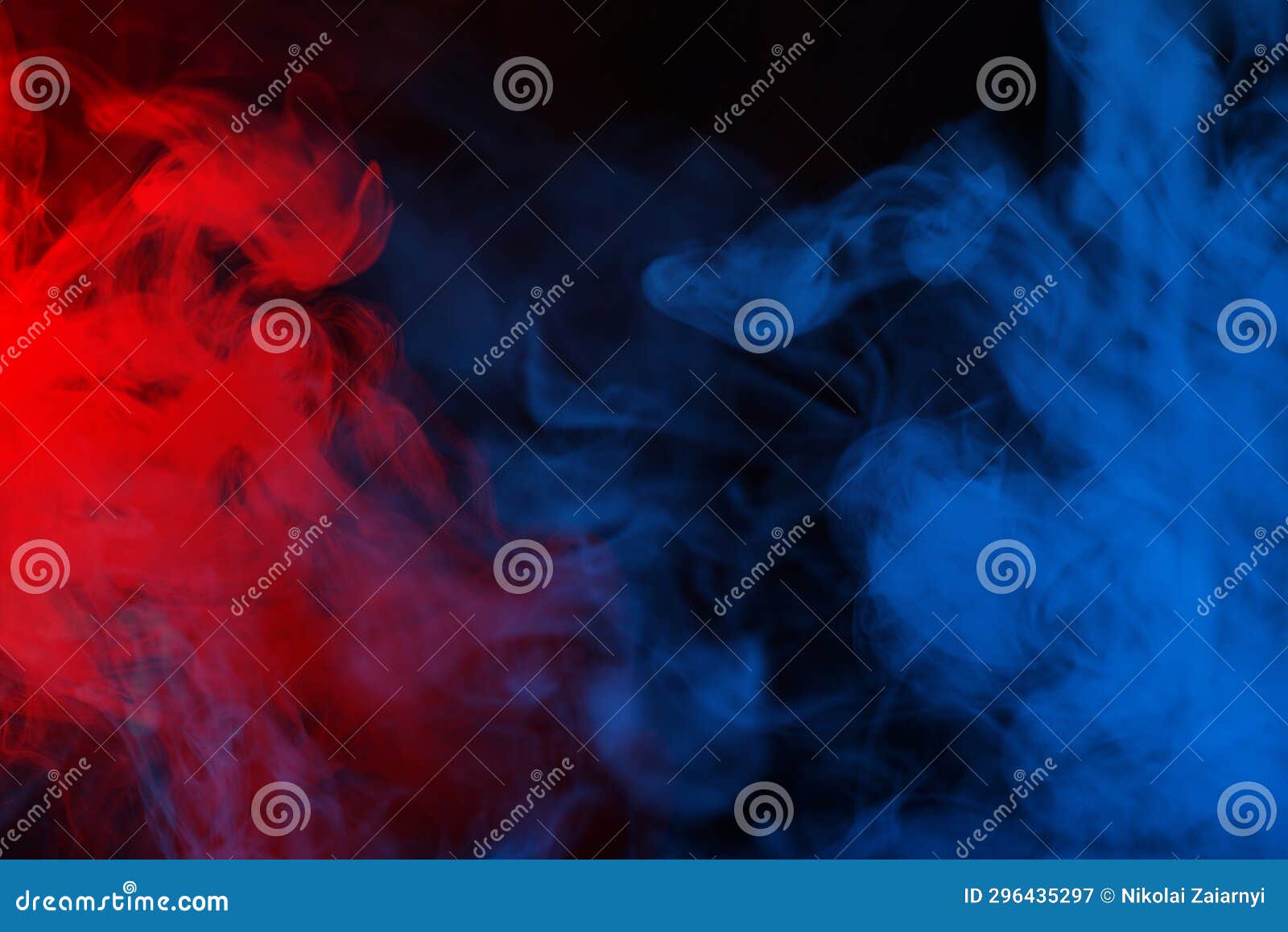Blue Steam on a Black Background Stock Image Image of curve, cloud