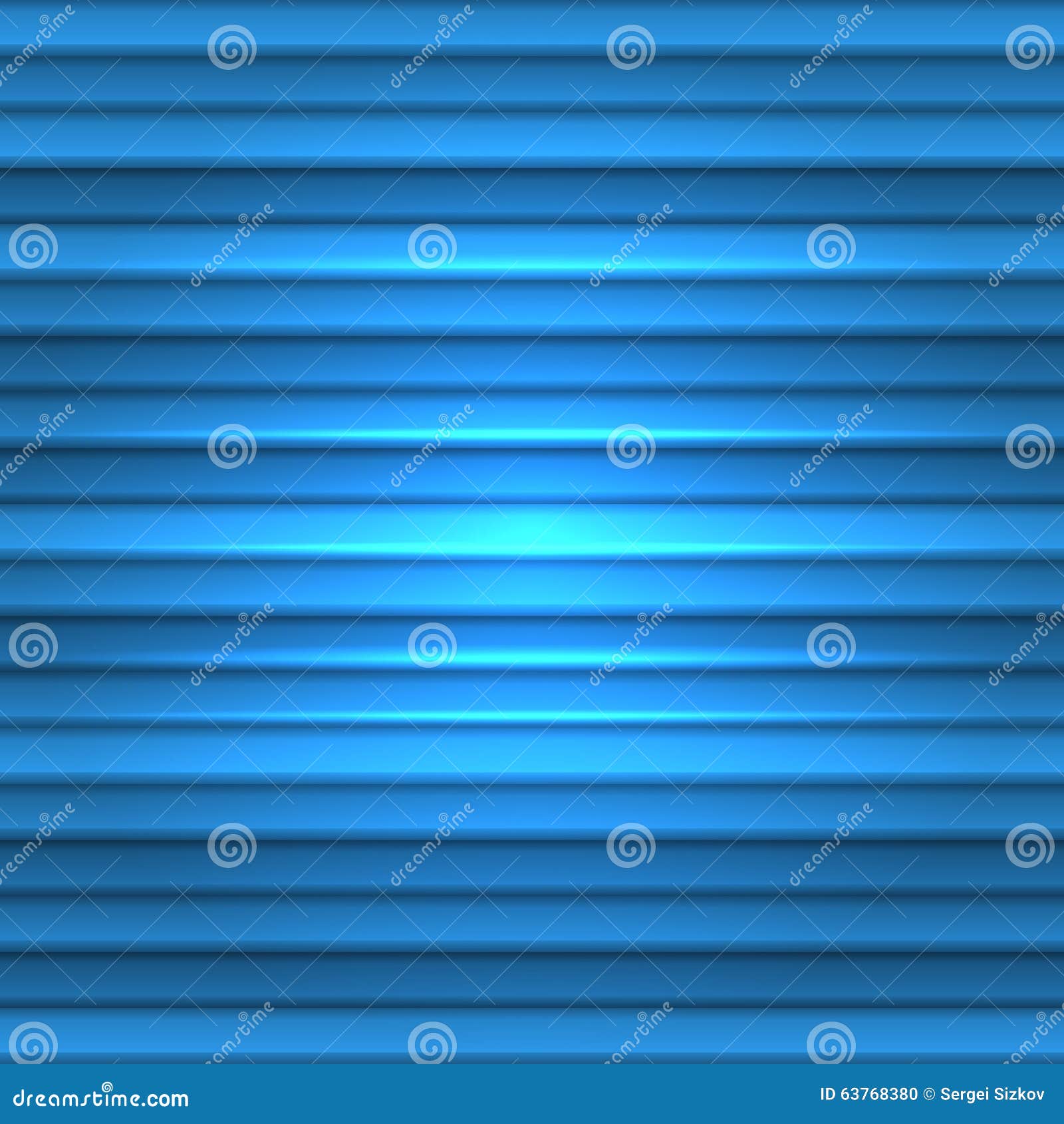 Blue Striped Seamless Pattern Background. Vector Stock Vector ...