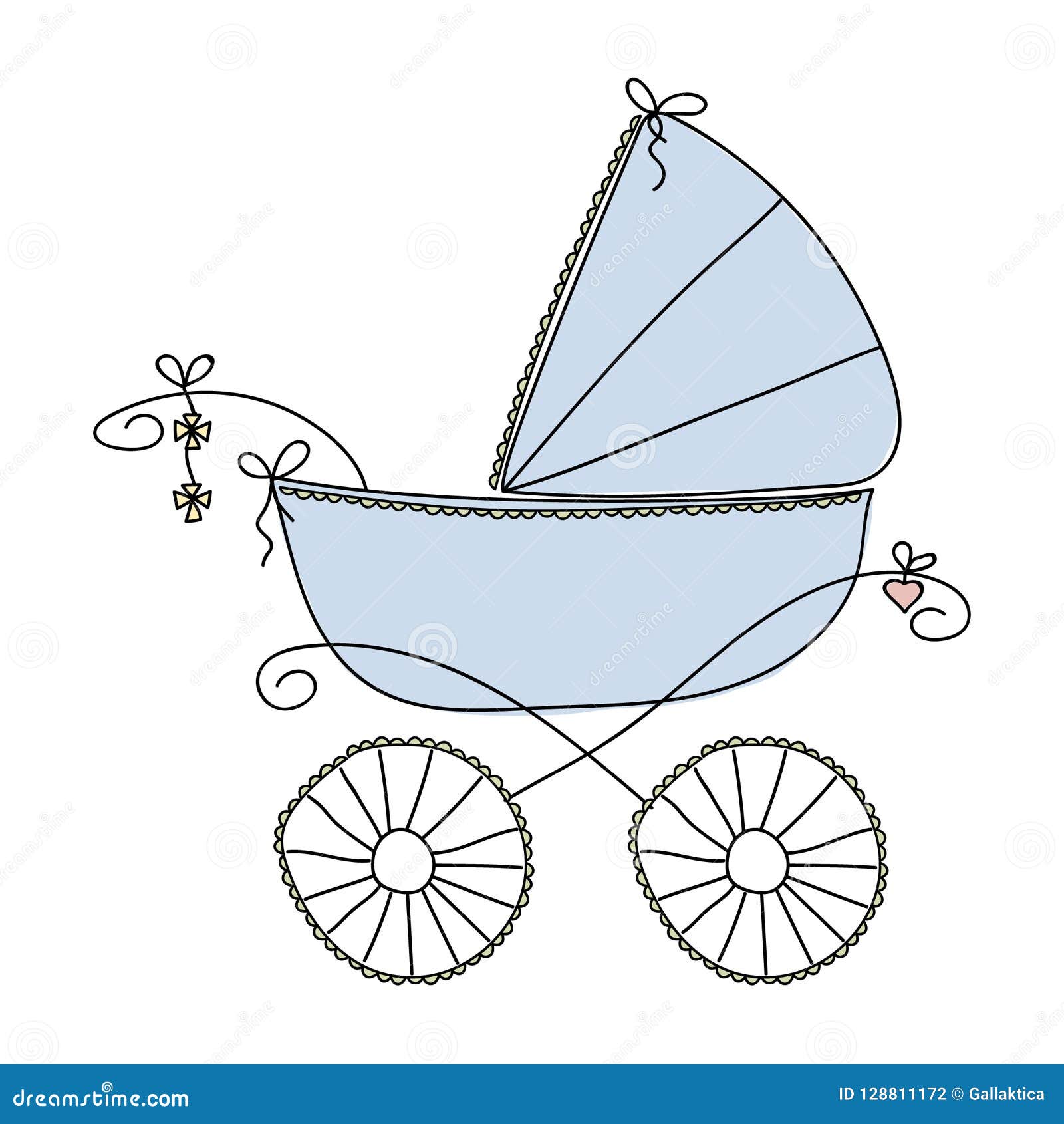 blue stroller for boy