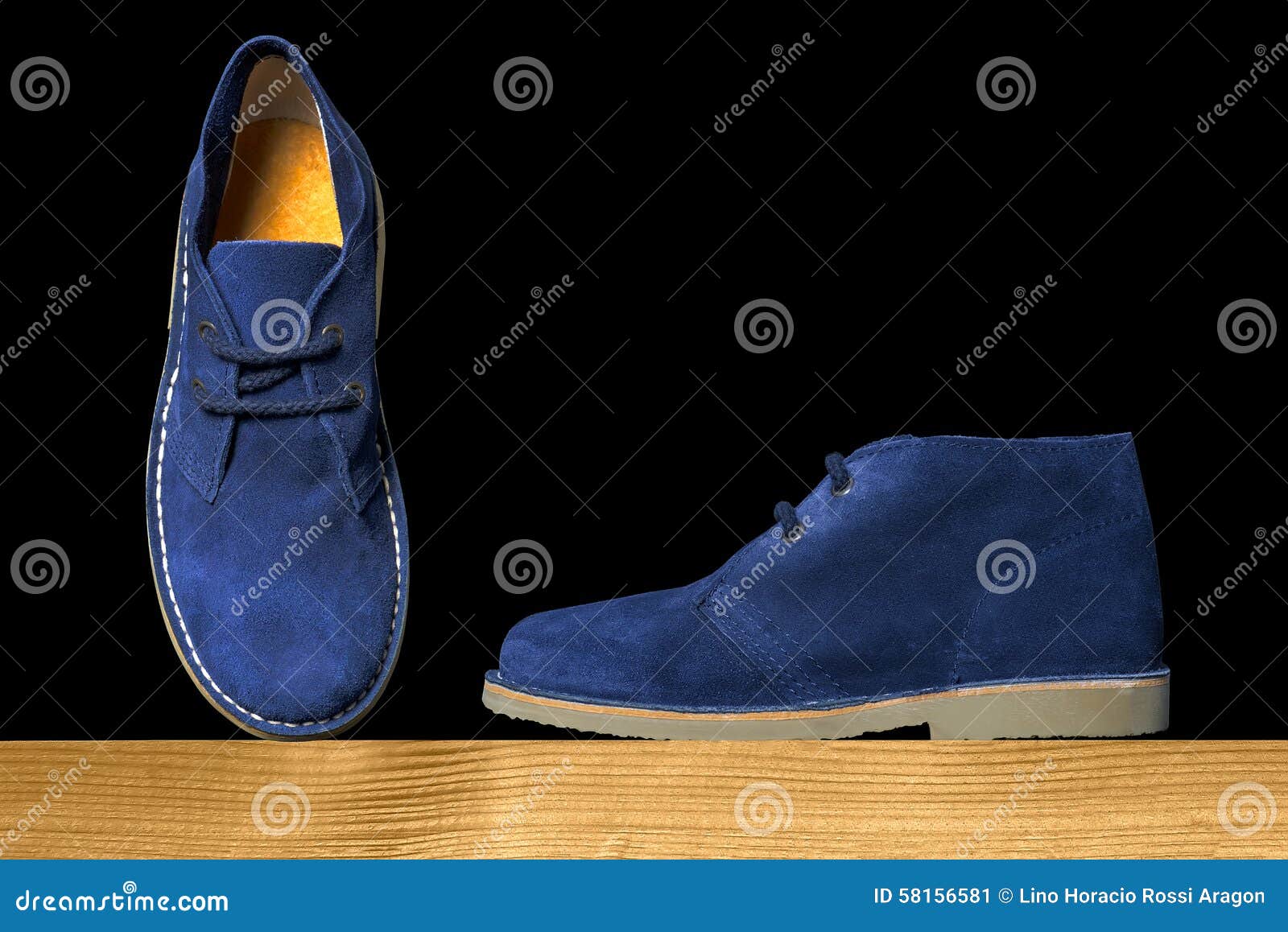 Blue suede boots stock image. Image of boot, elegance - 58156581