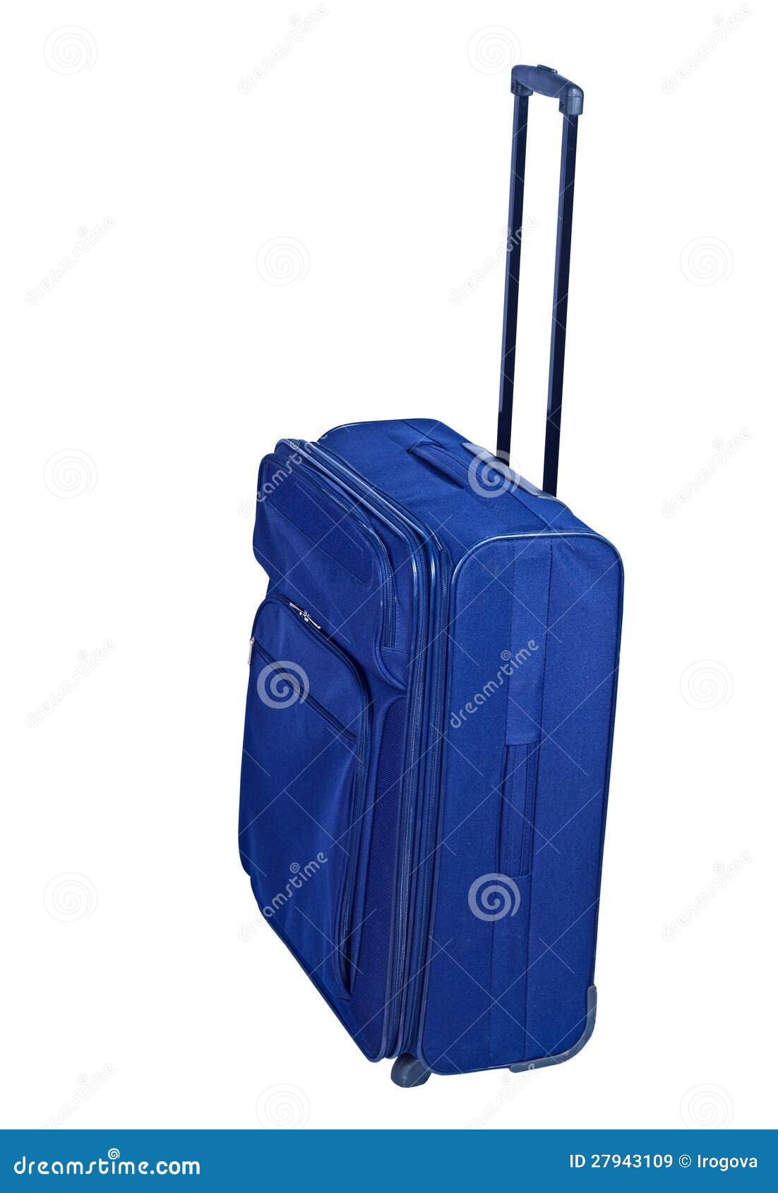 Blue suitcase stock image. Image of packing, holiday - 27943109