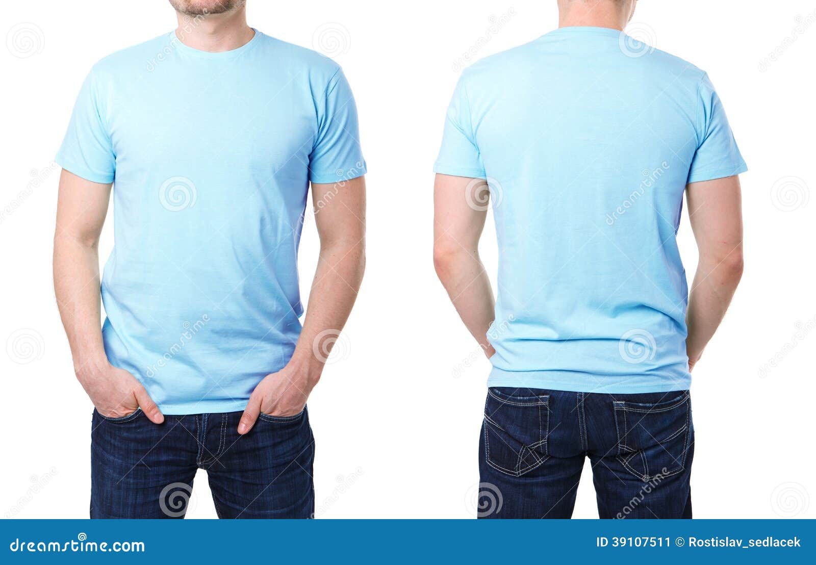 blue shirt template