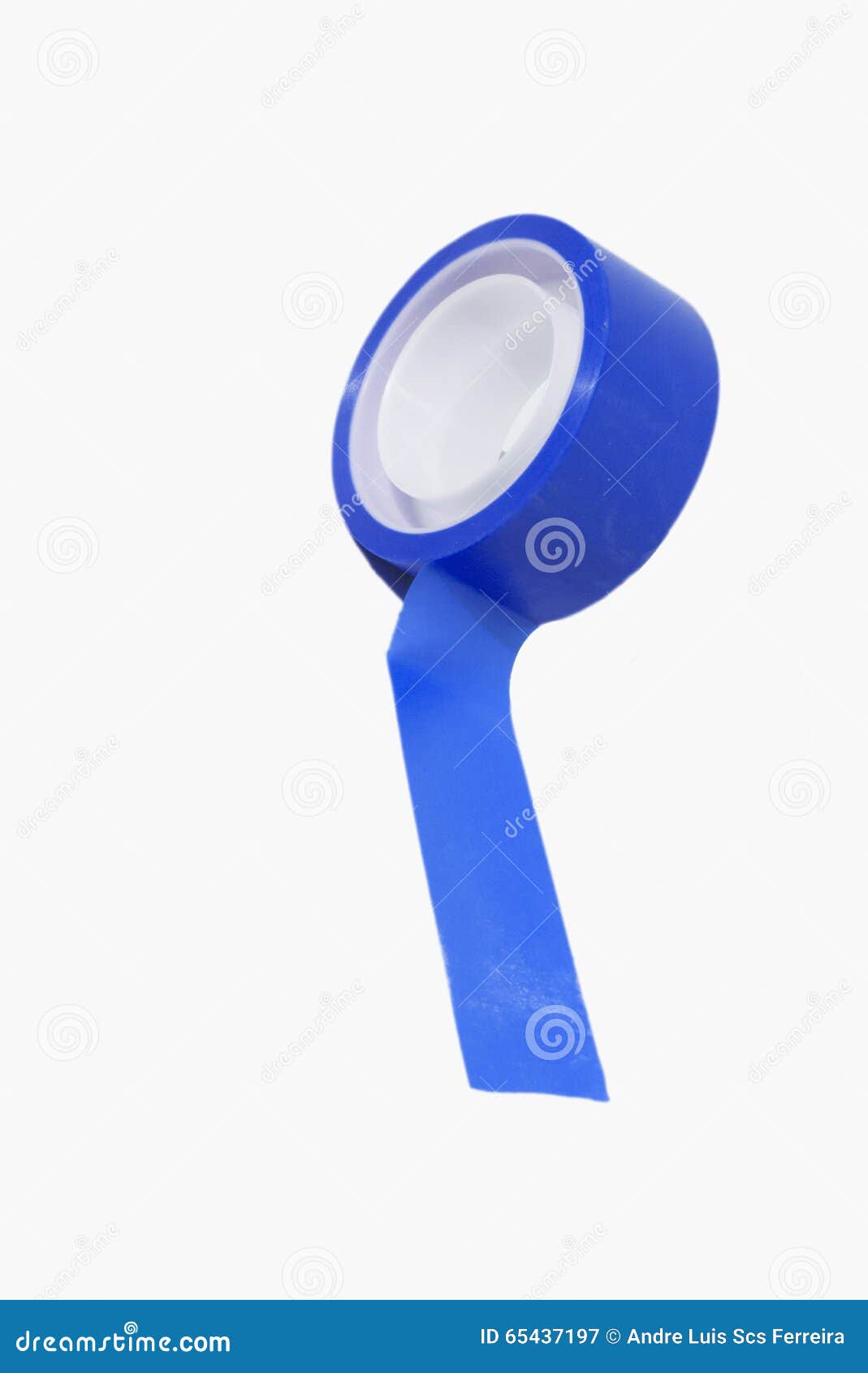 Blue tape type 1 no shadow stock image. Image of roll 65437197
