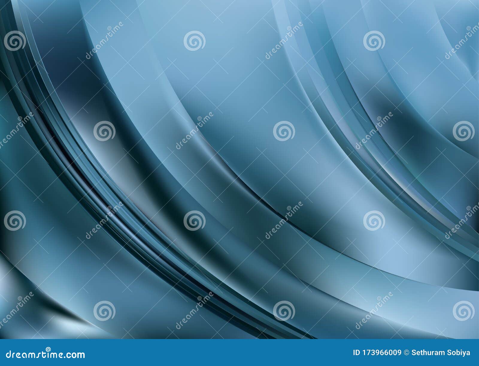 Blue Teal Element Background Vector Illustration Design Stock Vector ...