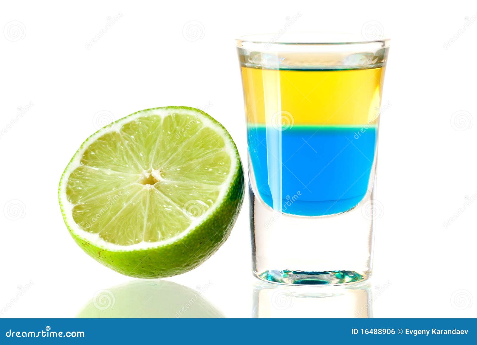 Blue Tequila stock photo. Image of layered, cocktail 16488906