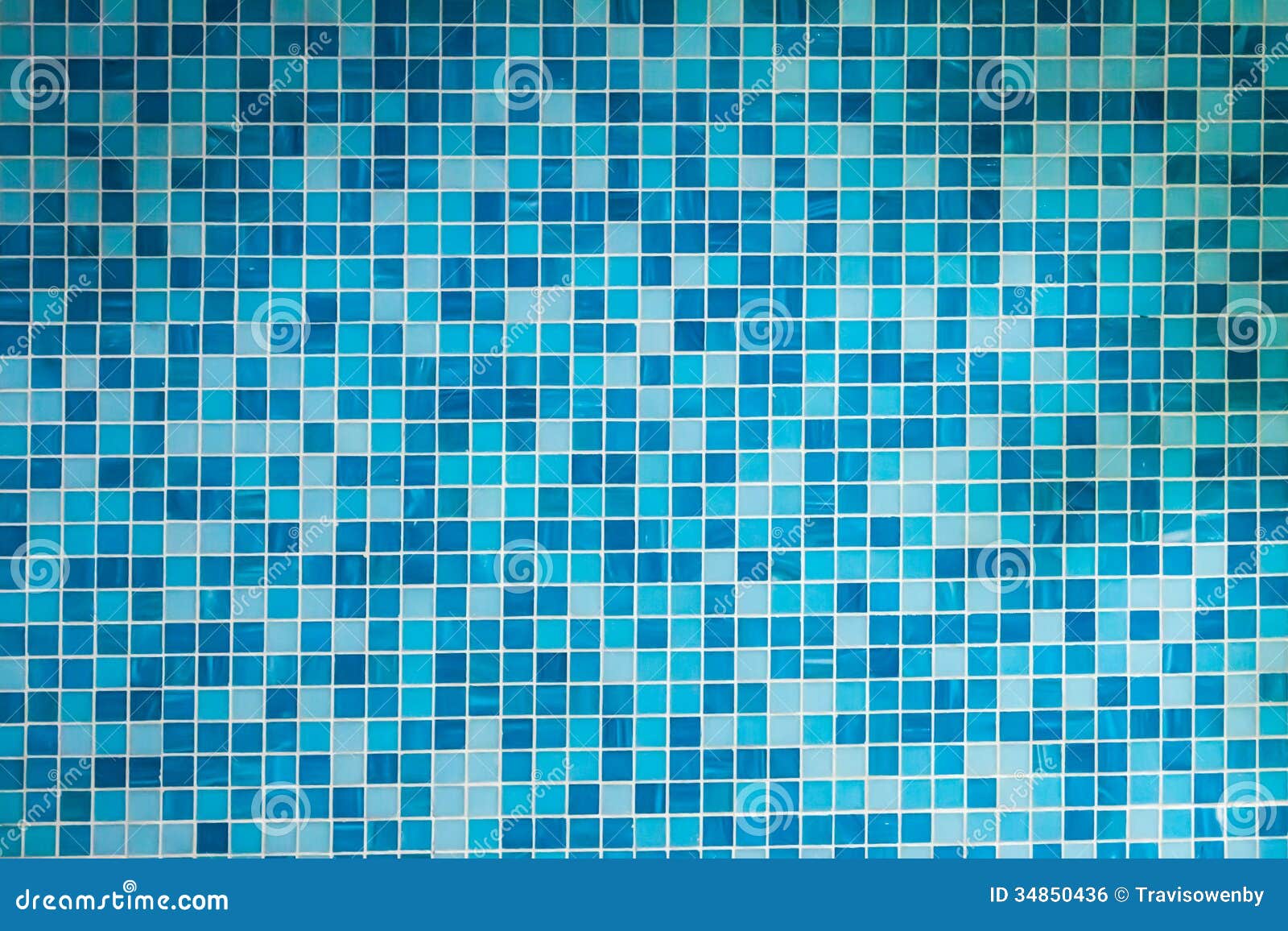 Blue tile background stock photo. Image of blue, seamless 34850436