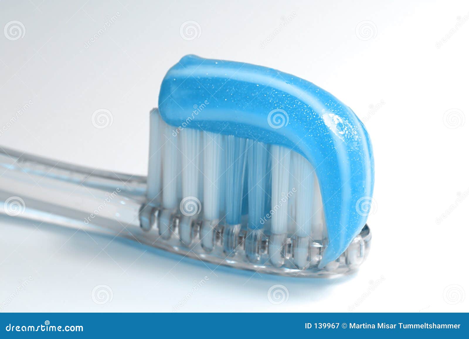 Blue toothbrush stock image. Image of blue, white, isolated 139967