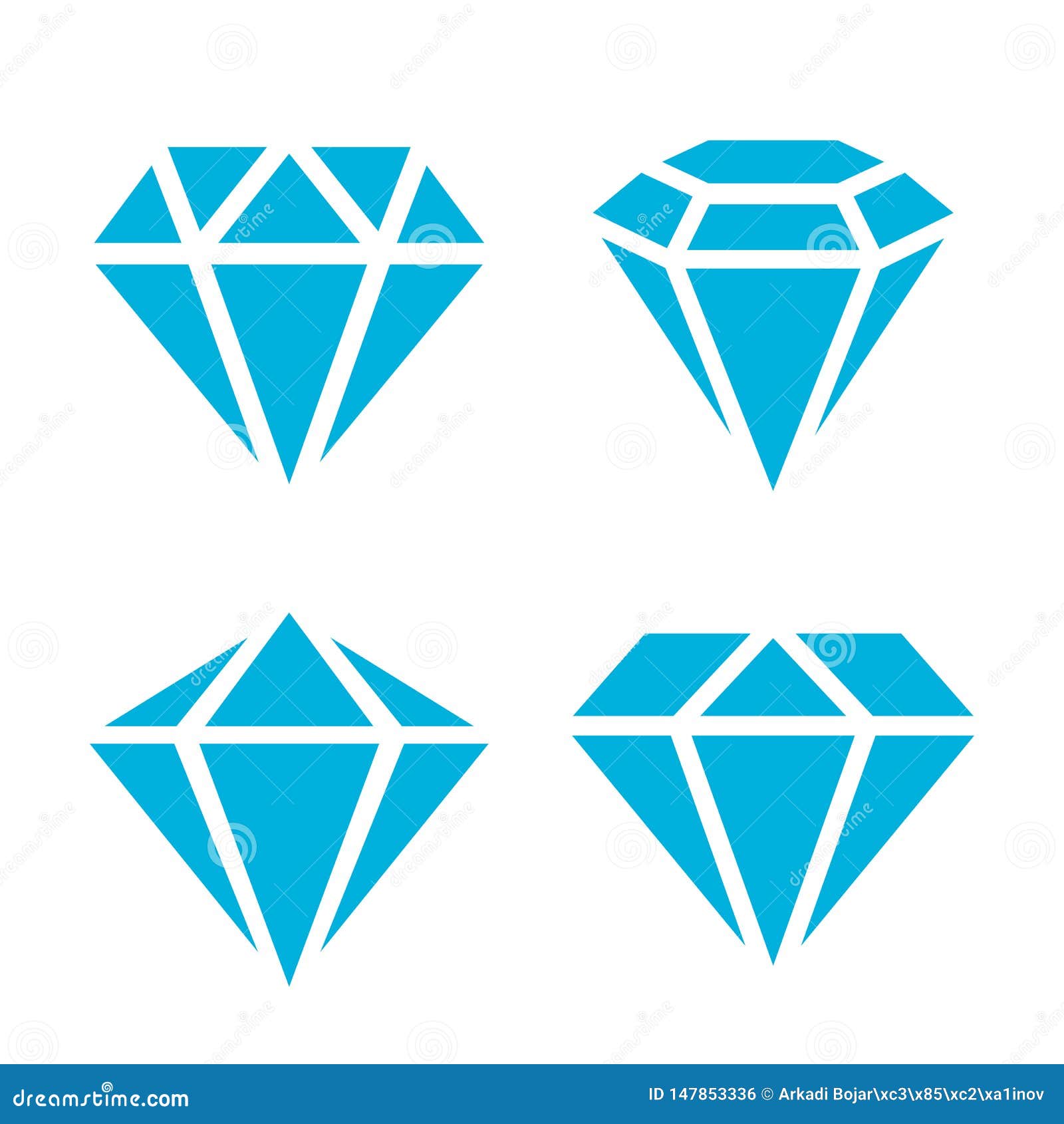 blue topaz gem icon