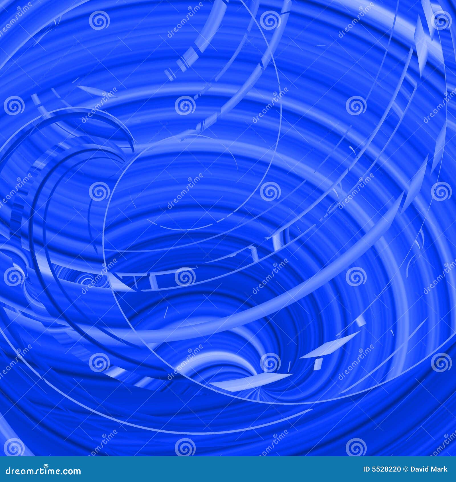 Blue Tornado stock illustration. Illustration of curves - 5528220