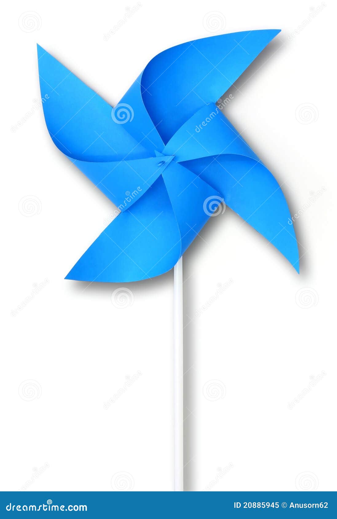 Blue Toy Windmill Royalty Free Stock Photo - Image: 20885945