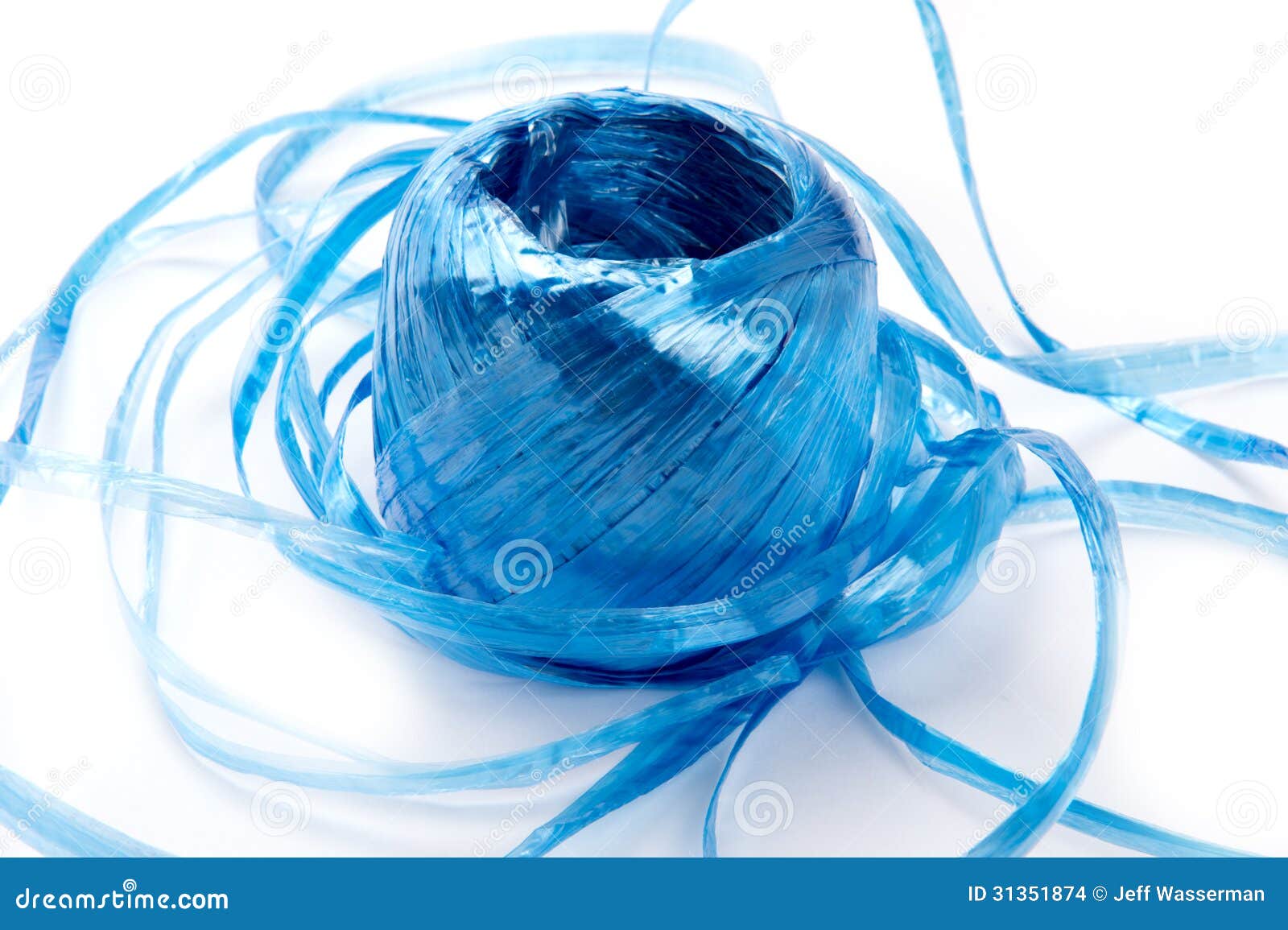 Blue Twine stock photo. Image of rope, colourful, ball - 31351874