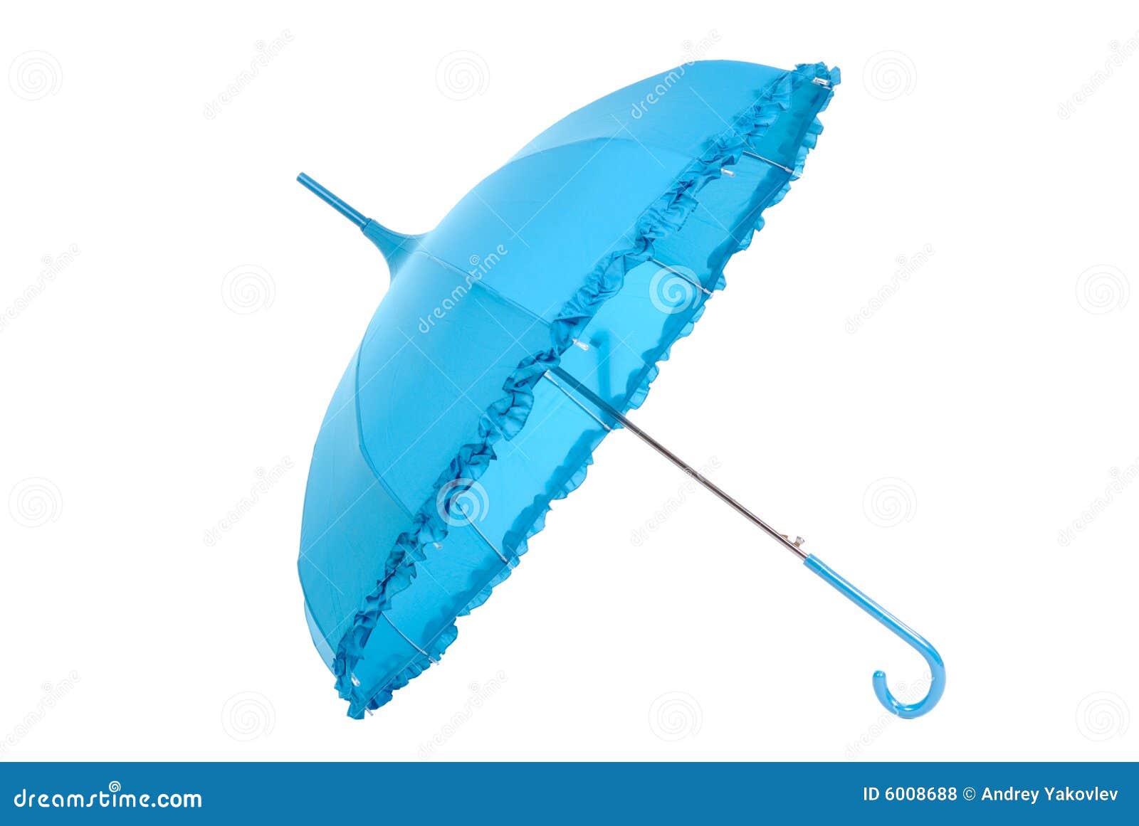 Blue umbrella stock photo. Image of overhead, studio, rain 6008688