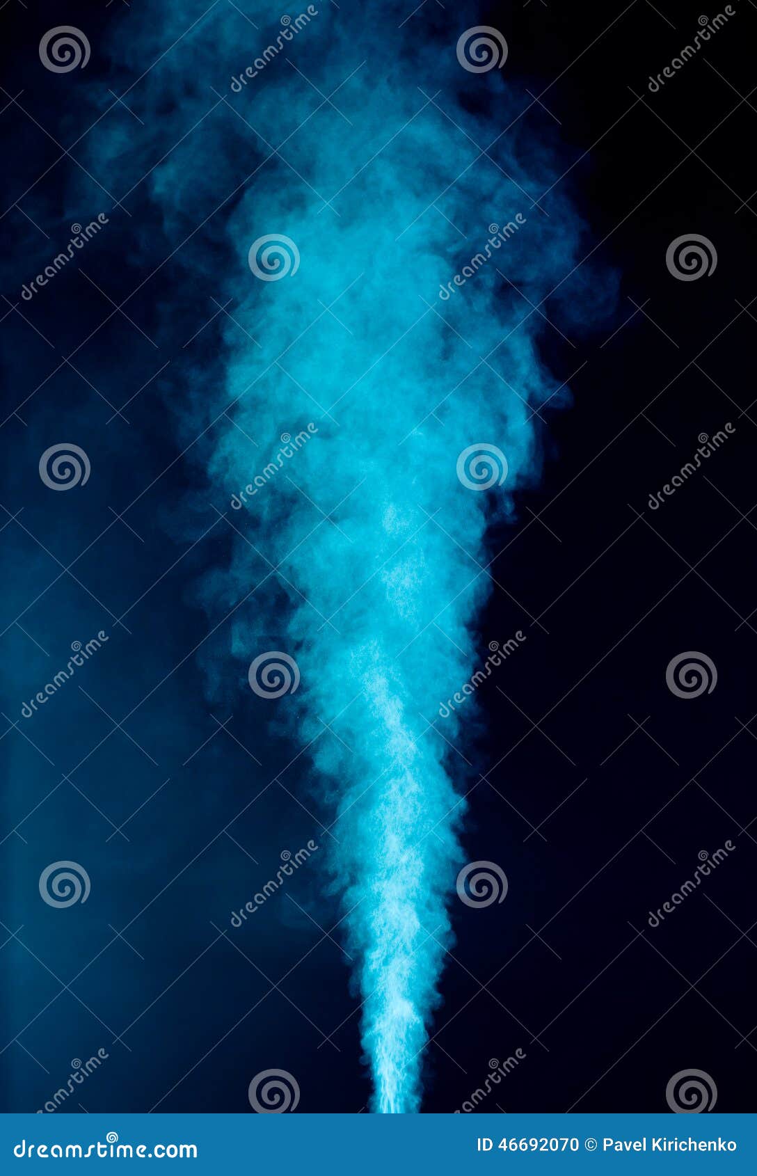 blue vapor