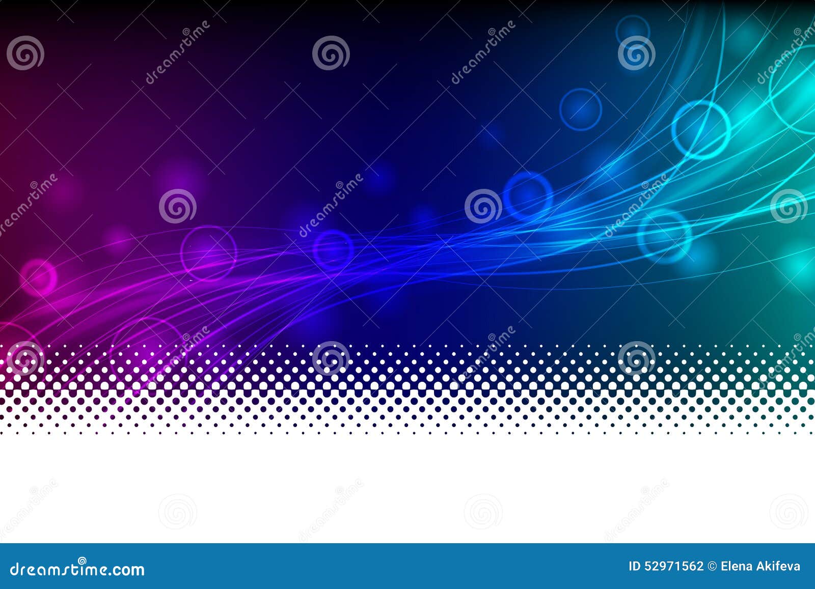 Blue and Violet Abstract Background Vector Stock Vector - Illustration