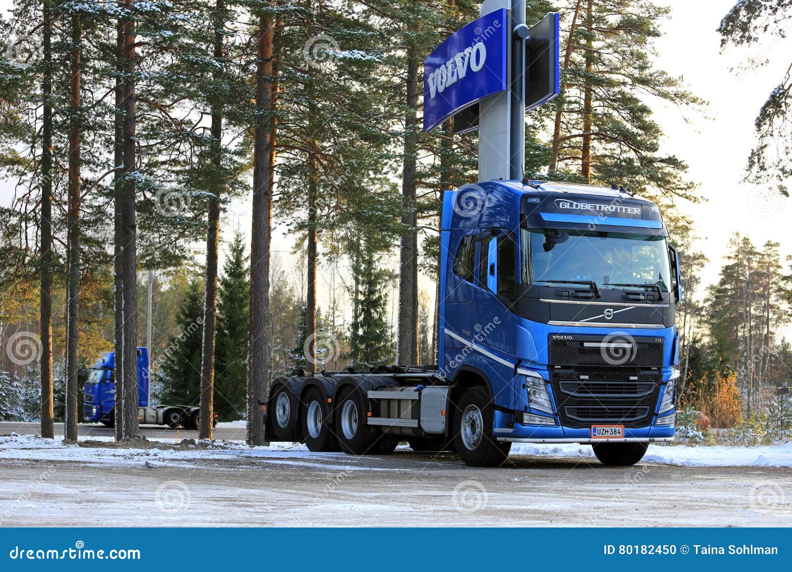 Raasepori, Finland. May 27, 2021. Volvo Trucks Finland presents new Volvo FMX  540 Xpro Winter as part of their new range Stock Photo - Alamy