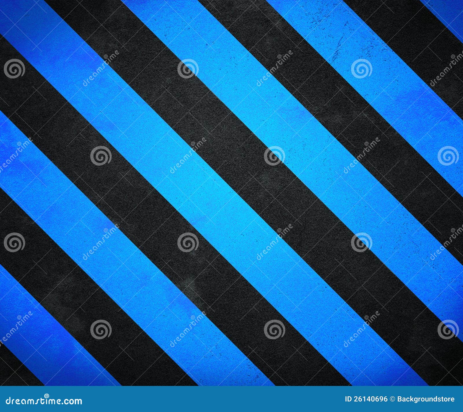 Blue Warning Stripes Background Stock Illustration Illustration of