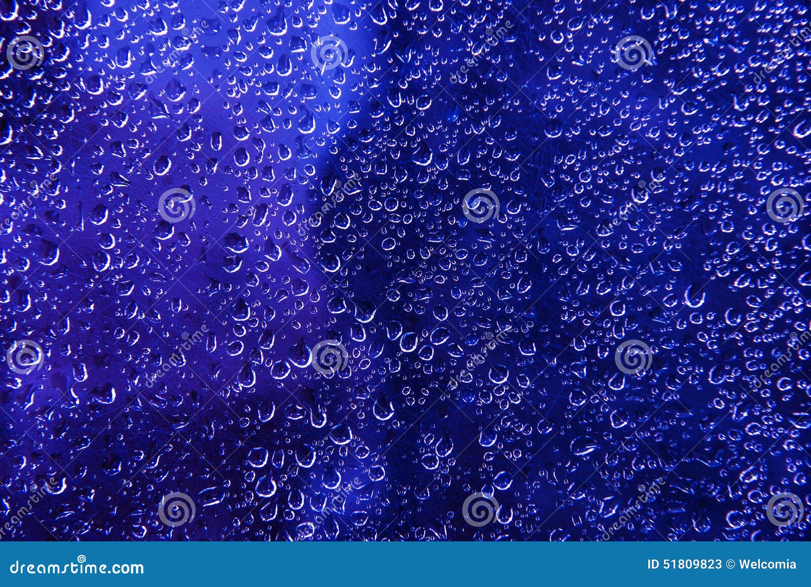 Blue Water Beads stock image. Image of rain, water, drops - 51809823