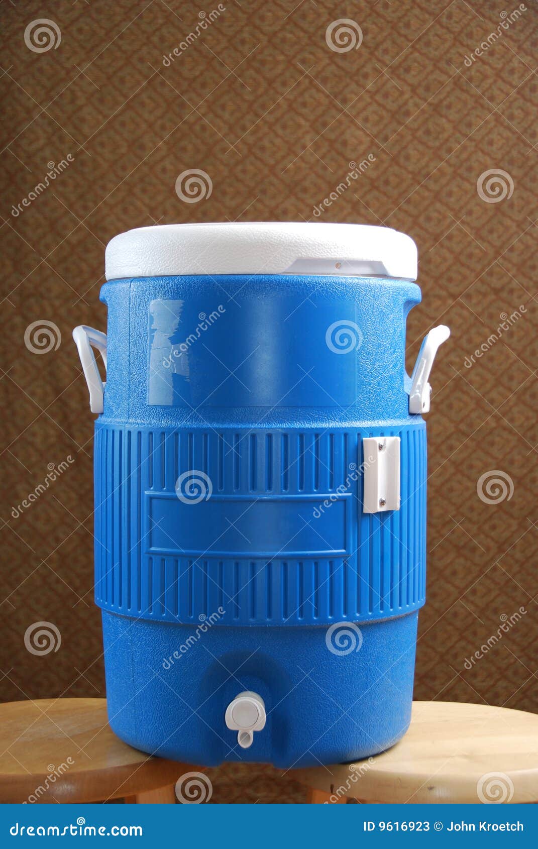 Blue Water Cooler stock image. Image of background, water 9616923