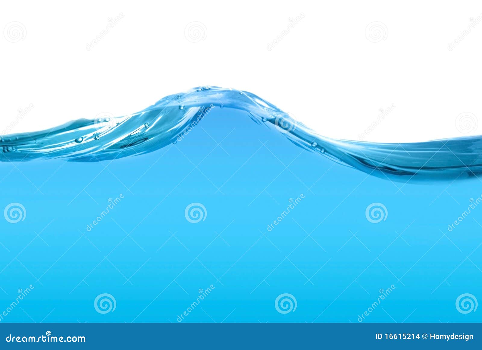 Blue water line stock photo. Image of clean, background 16615214
