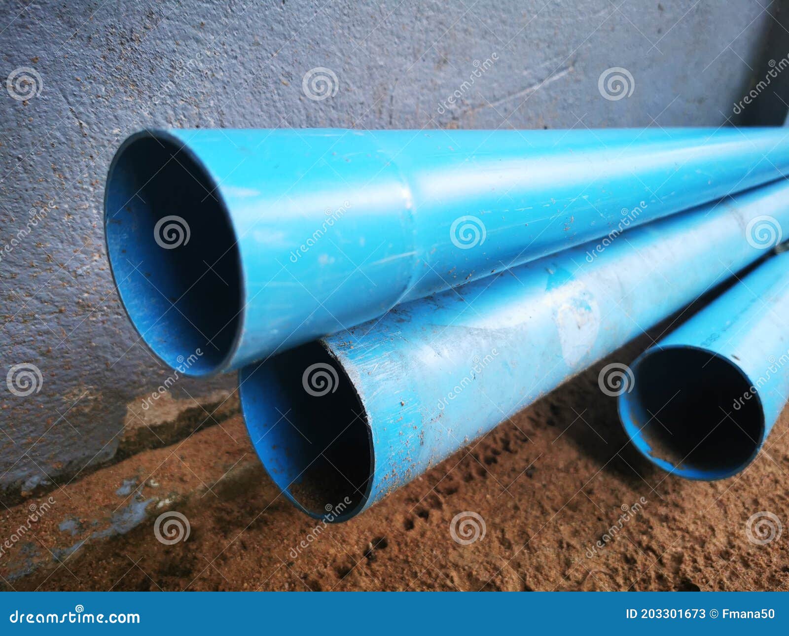 Blue water pipes closeup stock image. Image of tire 203301673