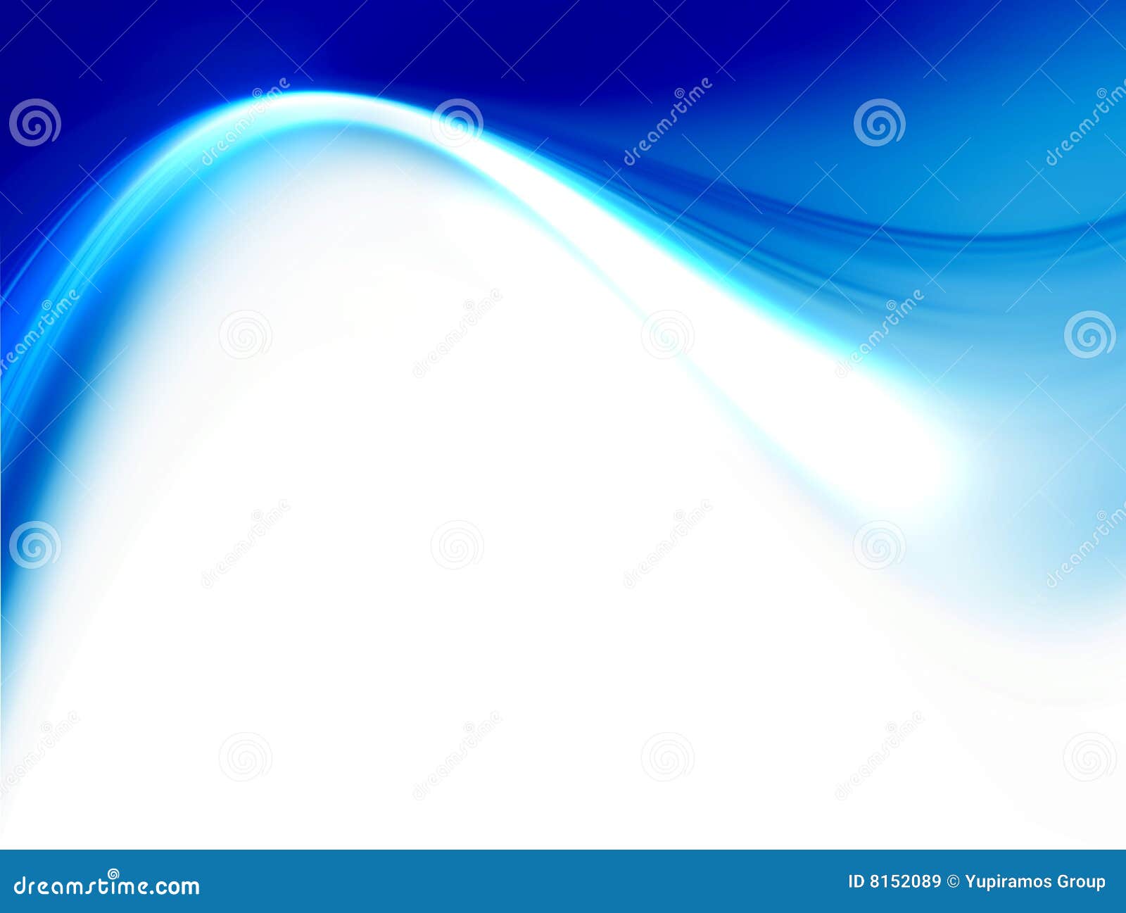 Blue wave background stock illustration. Illustration of design - 8152089