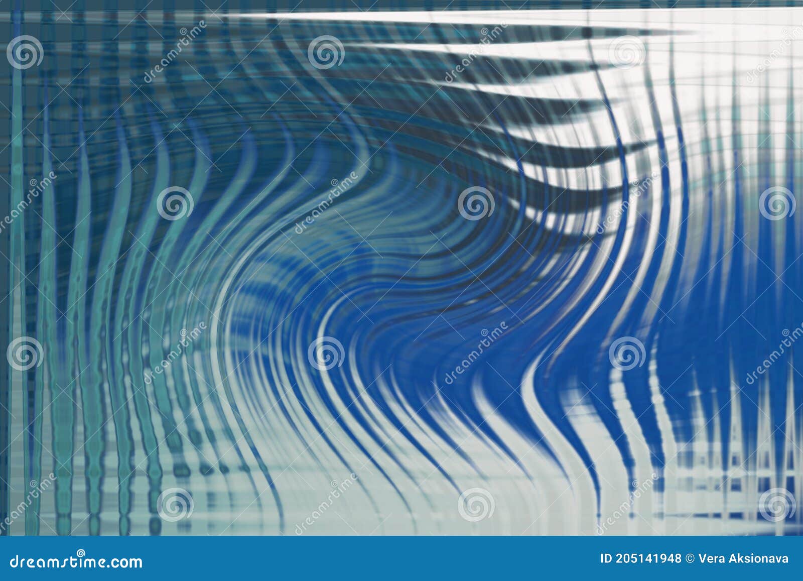 Blue and White Abstract Background Close Up Stock Illustration