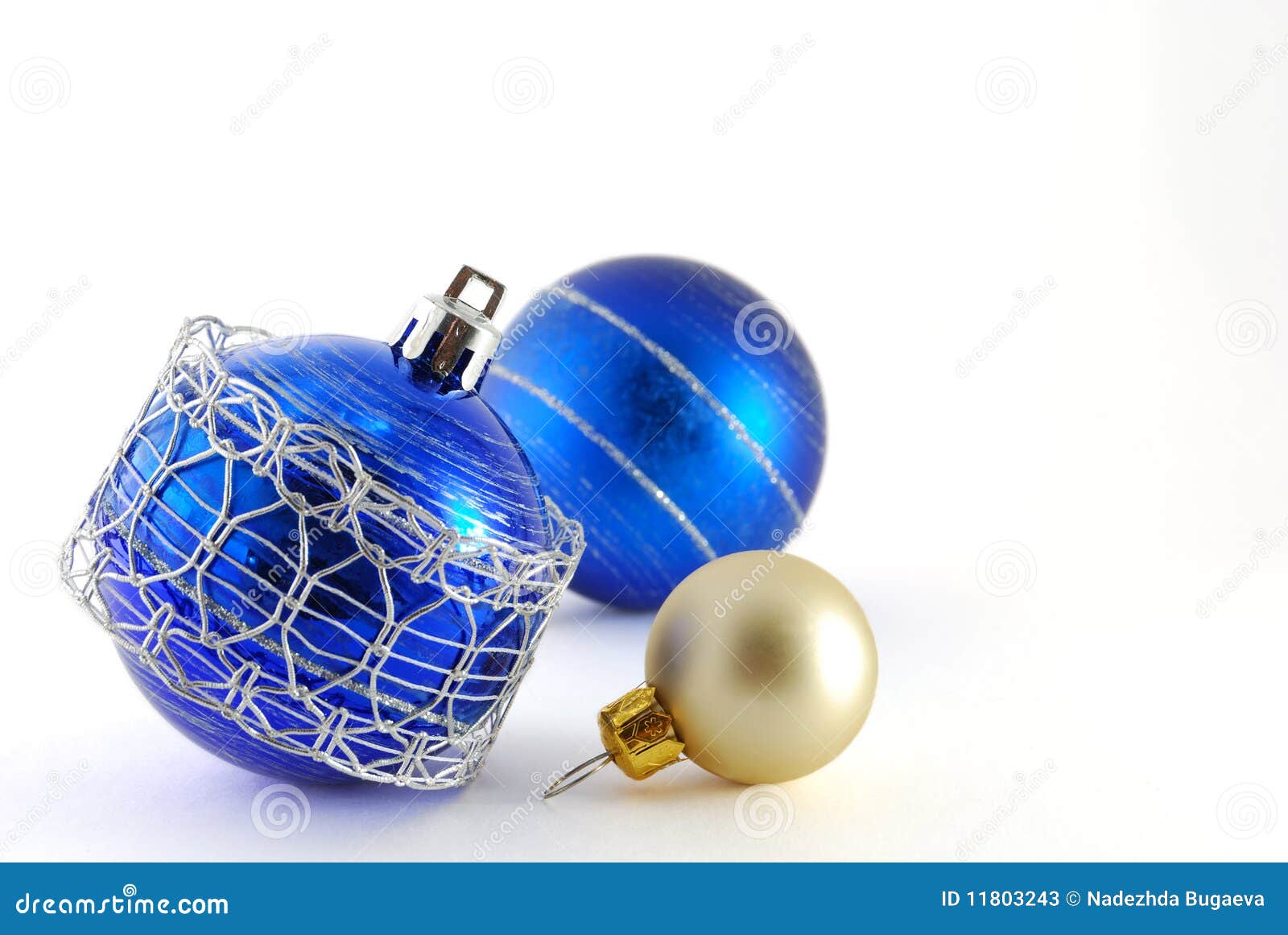 Blue and white balls stock image. Image of reflection 11803243