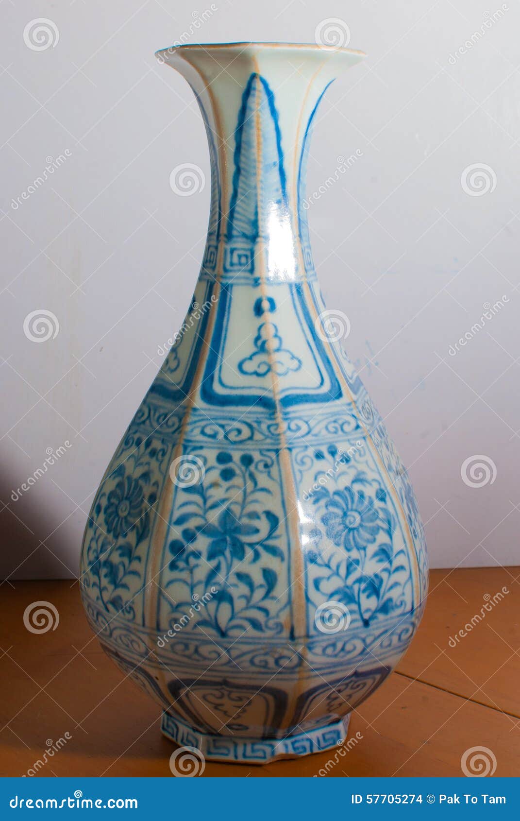 Blue And White Chinese Vase Stock Image of classic blue white chinese vase hong kong china