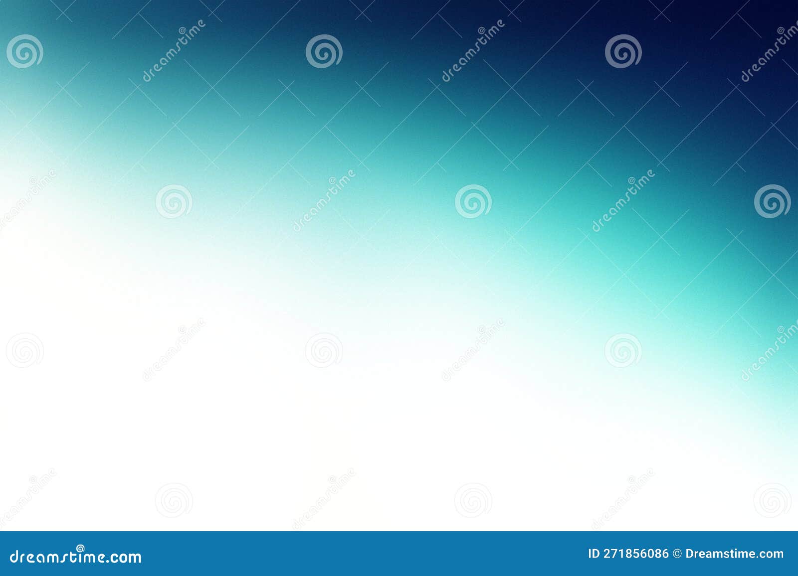 Blue White Color Gradient Background, Copy Space, Smooth Grainy