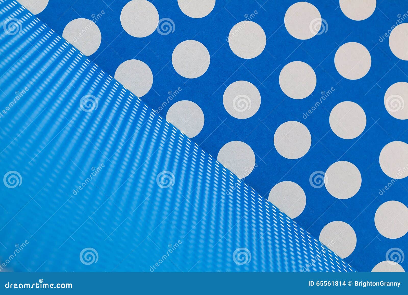 Blue and White Dots Background Design Stock Photo Image of variation